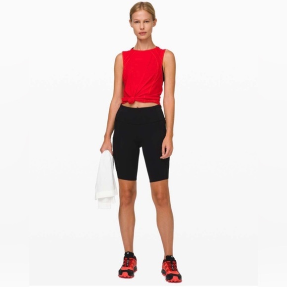 lululemon athletica Tops - Lululemon Sculpt Tank True Red Size 6